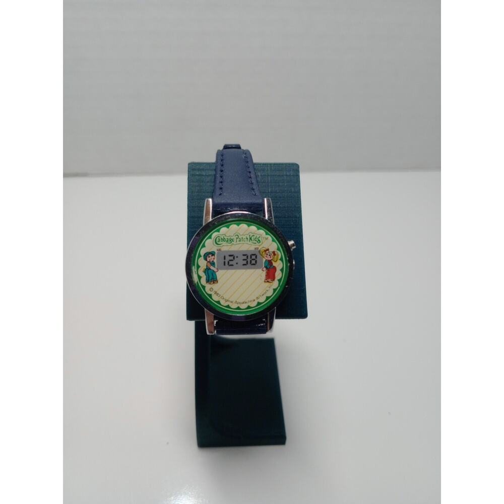 Vintage Cabbage Patch Kids Play Watch Tested ** Doesn't Display Actual Time**